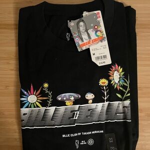 Billie Eilish x Takashi Murakami Black Size M NWT